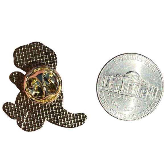 Dinosaur T Rex Pink Froster Animal Cookie Enamel Pin - Picture 6 of 7